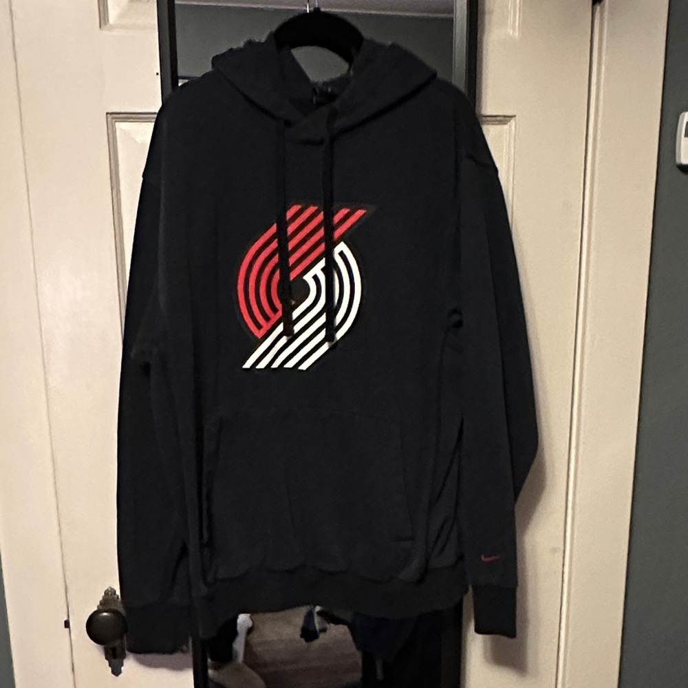 Nike NBA Trail Blazers Black Hoodie